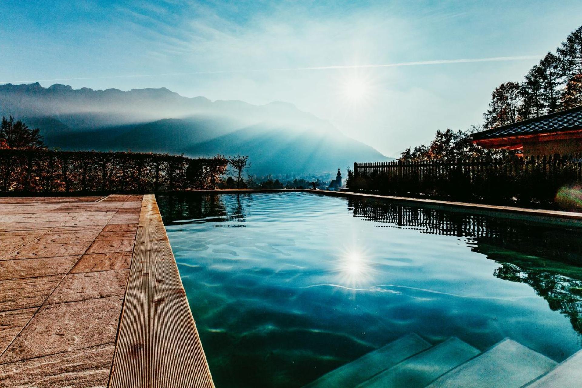 Luxus Ferienhaus Salzburg Chalet Mit Pool, Sauna, Whirlpool, Kamin กรอสค์ไมน์ ภายนอก รูปภาพ